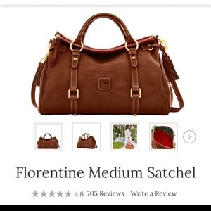 Dooney Bourke Florentine Medium Satchel/ Crossbody